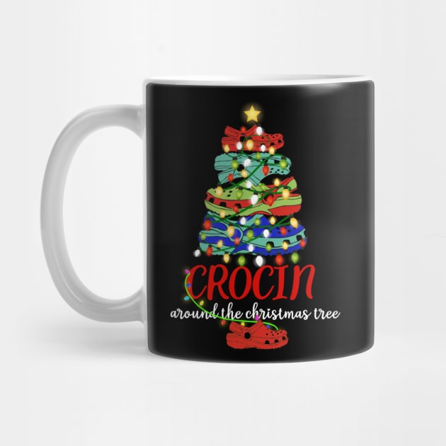Crocin around the christmas tree Funny Christmas 2020 Gift by Foatui